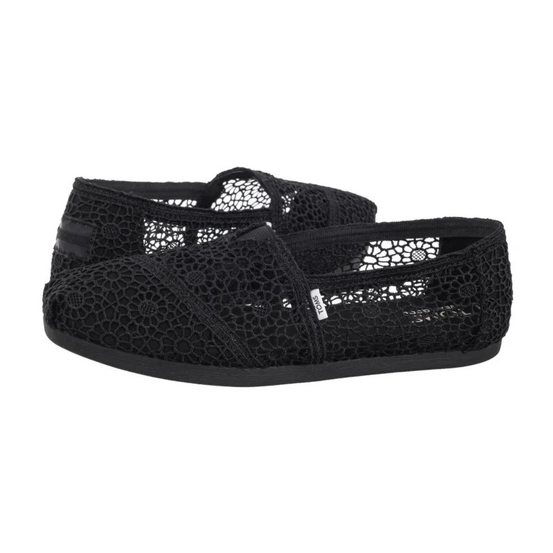 Toms Alpargata Black Moroccan Crochet 10016254 (TS47-a) kingad