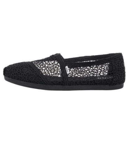 Toms Alpargata Black Moroccan Crochet 10016254 (TS47-a) shoes