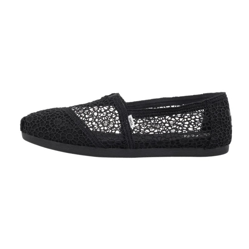 Toms Alpargata Black Moroccan Crochet 10016254 (TS47-a) kingad