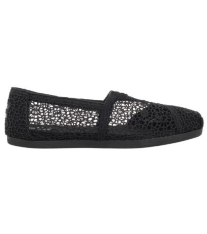 Toms Alpargata Black Moroccan Crochet 10016254 (TS47-a) apavi
