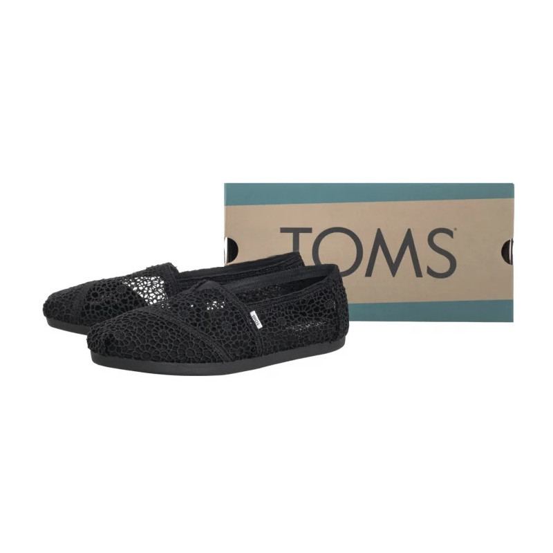 Toms Alpargata Black Moroccan Crochet 10016254 (TS47-a) kingad