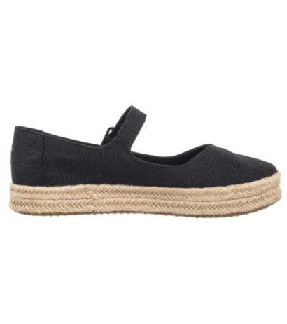 Toms Carolina Mary Jane Black Heavy Canvas 10021878 (TS51-a) kurpes