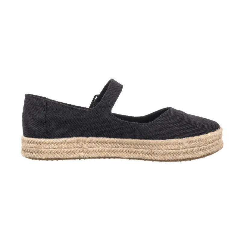 Toms Carolina Mary Jane Black Heavy Canvas 10021878 (TS51-a) batai