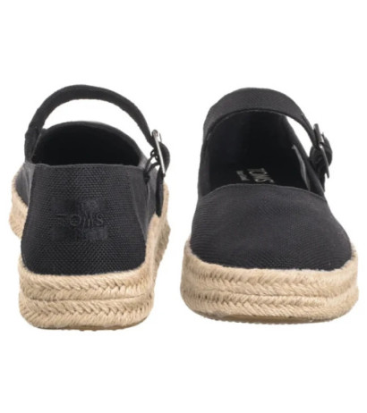 Toms Carolina Mary Jane Black Heavy Canvas 10021878 (TS51-a) batai