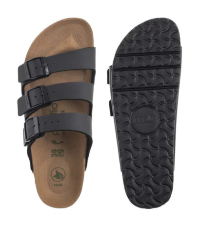 Papillio Florida III Pap Flex Platform Vegan Black 1029737 (PP20-a) Moteriški batai/šlepetės