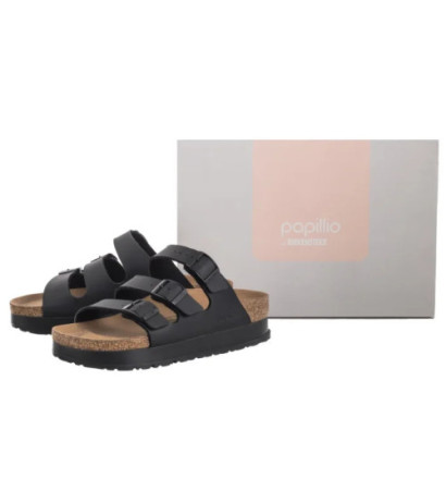 Papillio Florida III Pap Flex Platform Vegan Black 1029737 (PP20-a) Moteriški batai/šlepetės