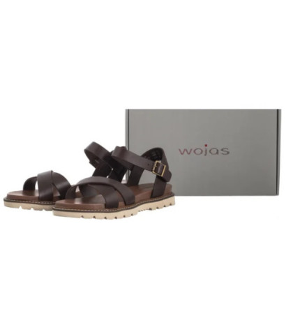 Wojas Brązowe 76196-52 (WO283-b) sandals