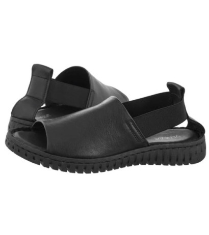 Venezia Czarne L022LEBLOBS093 (VE838-d) sandales