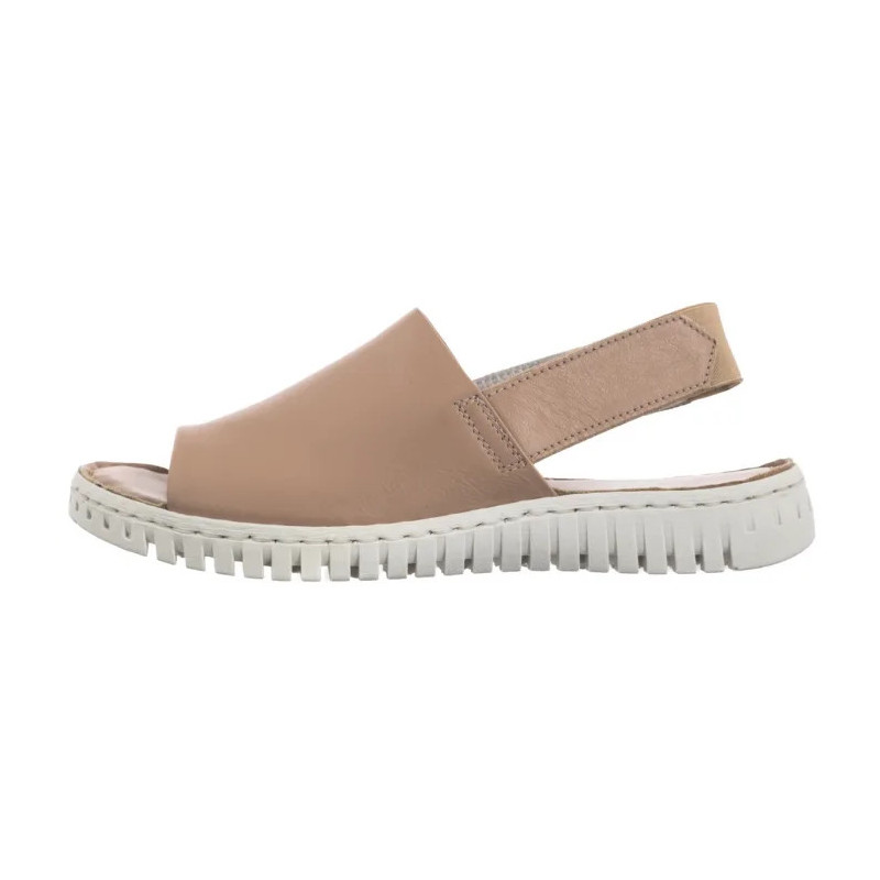 Venezia Beżowe L023LEBEOBS093 (VE839-b) sandales