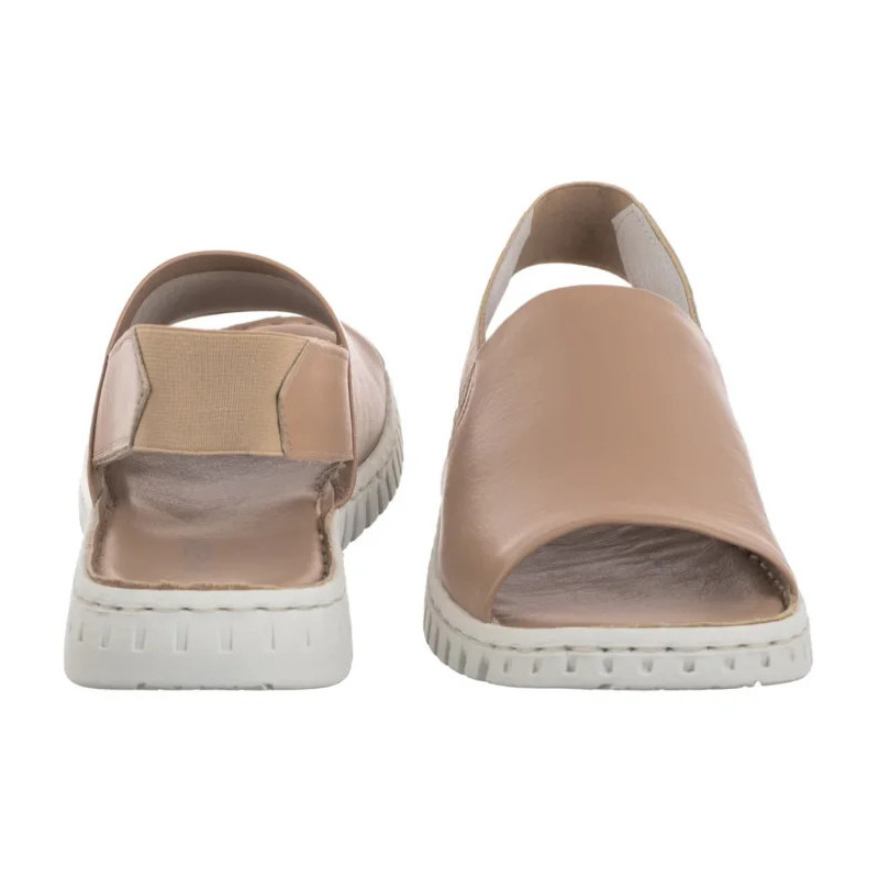 Venezia Beżowe L023LEBEOBS093 (VE839-b) sandales