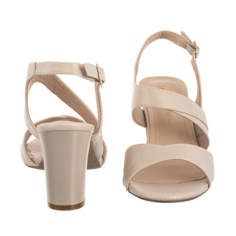 Sergio Leone Beżowe SK 866 (SL571-a) bateliai