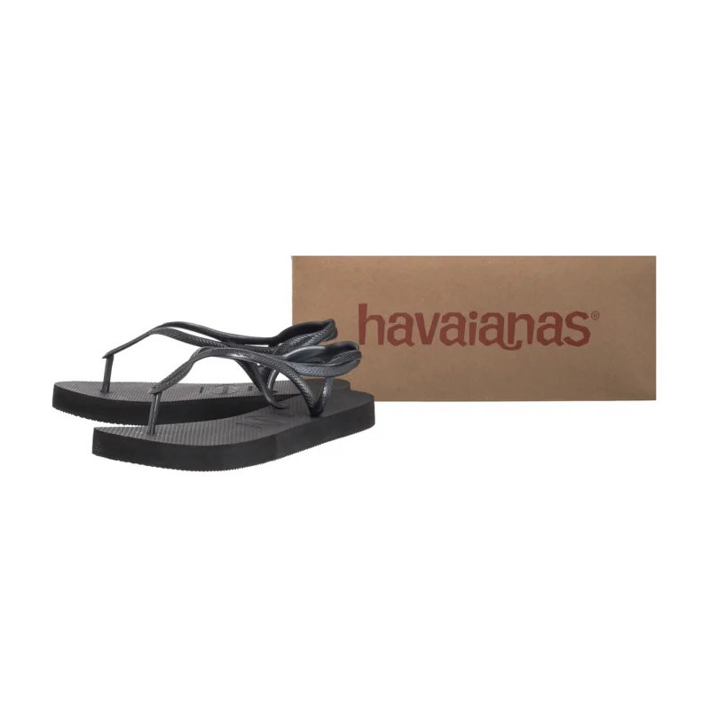 Havaianas Luna Flatform FC Black 4148600-0090 (HI36-a) šlepetės