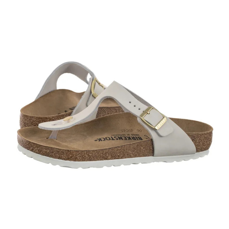 Birkenstock Gizeh BS Antique White 1029387 (BK307-a) apavi