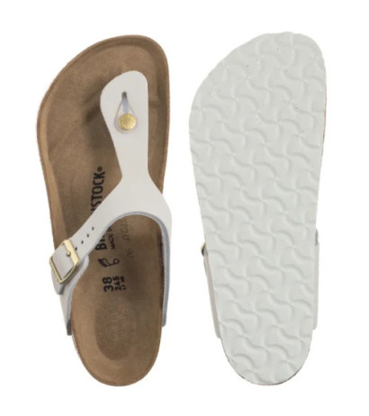 Birkenstock Gizeh BS Antique White 1029387 (BK307-a) apavi
