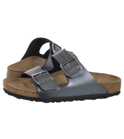 Birkenstock Arizona BS Metallic Black 1029224 (BK309-a) Women's Shoes/Flip Flops