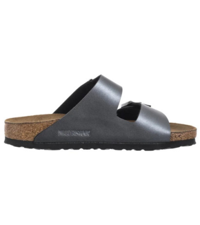 Birkenstock Arizona BS Metallic Black 1029224 (BK309-a) Women's Shoes/Flip Flops