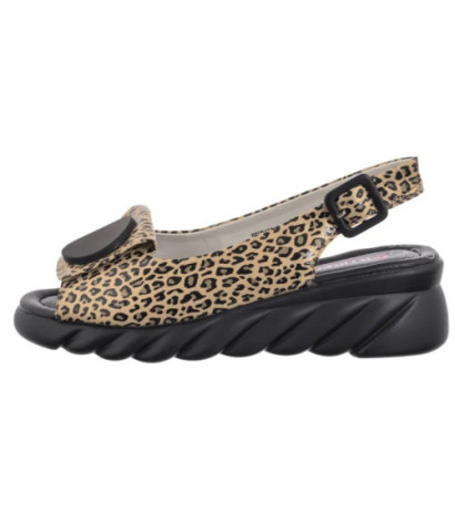 Artiker Beżowe w Panterkę 56C2186 (AR165-a) shoes