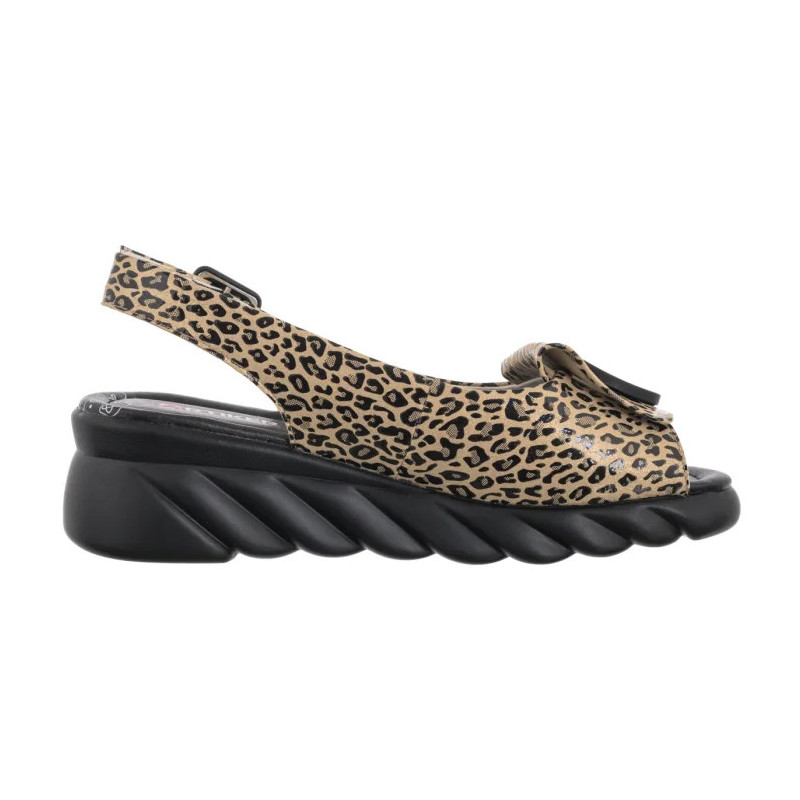 Artiker Beżowe w Panterkę 56C2186 (AR165-a) kurpes