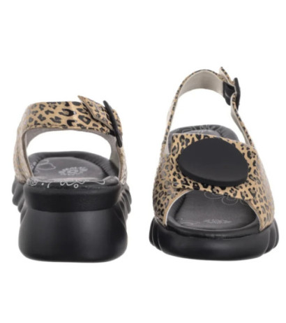 Artiker Beżowe w Panterkę 56C2186 (AR165-a) shoes