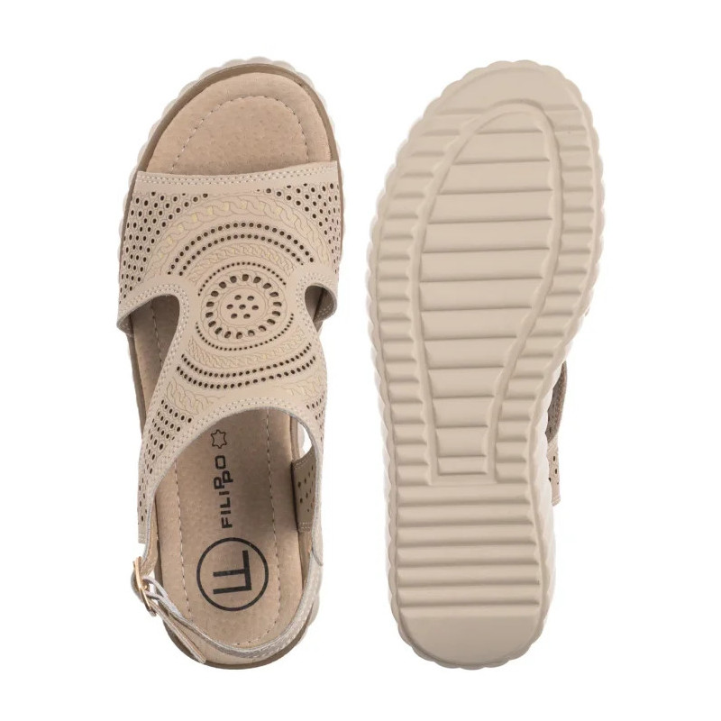 Filippo Beżowe DS6819/25 BE (FO161-a) shoes