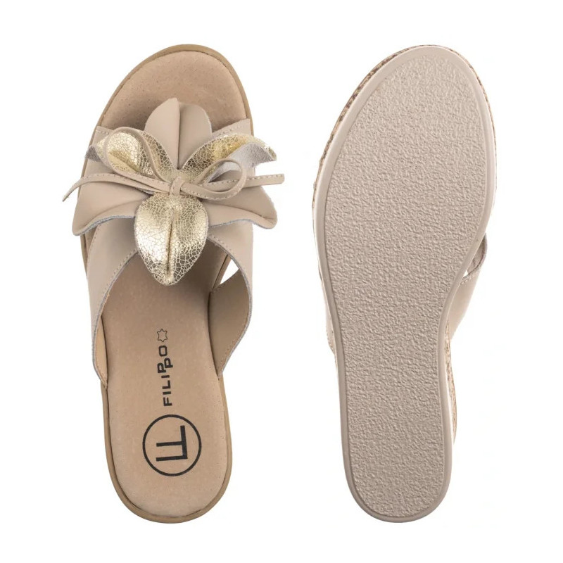 Filippo Beżowe DK7039/25 BE (FO164-a) shoes