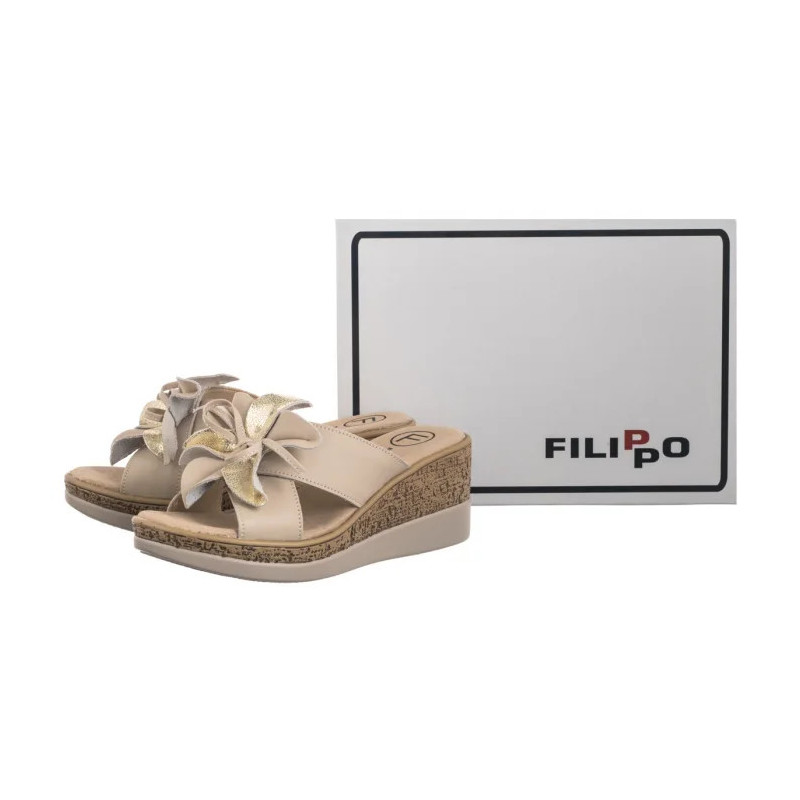 Filippo Beżowe DK7039/25 BE (FO164-a) shoes