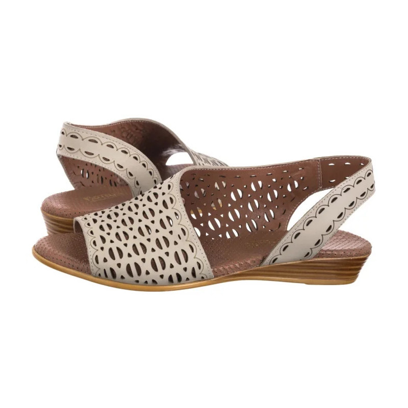 Artiker Beżowe 56C2550 (AR167-a) sandalai