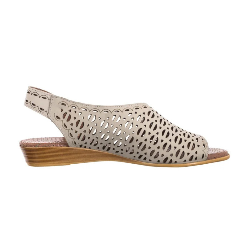 Artiker Beżowe 56C2550 (AR167-a) sandals