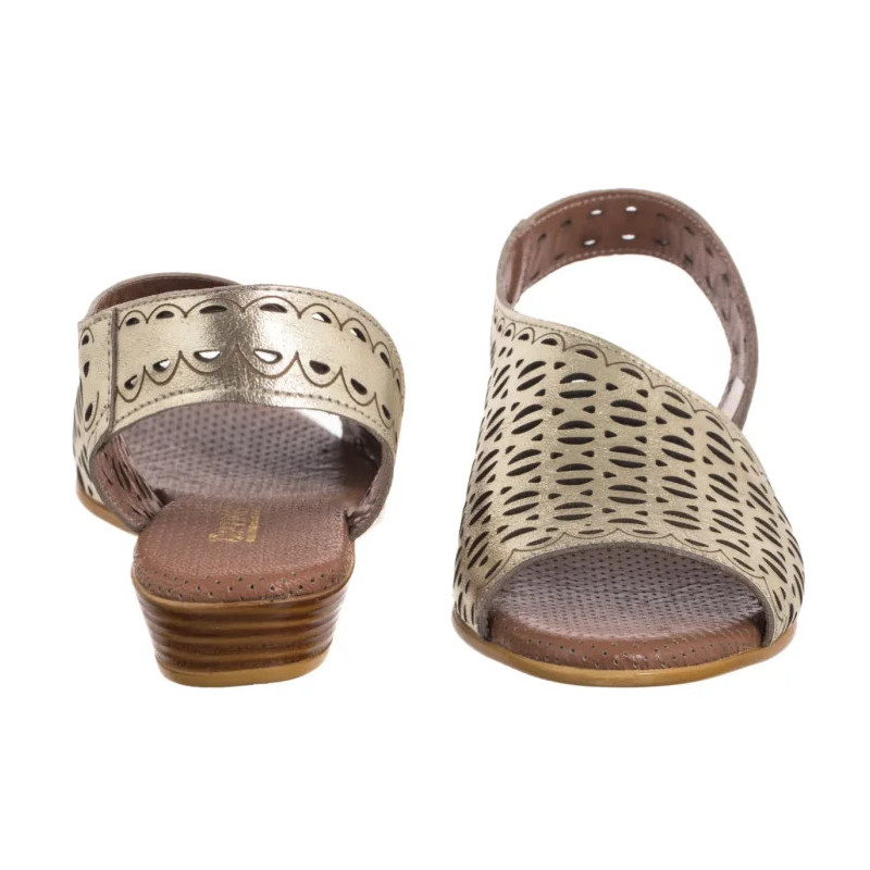 Artiker Złote 56C2551 (AR167-b) sandals