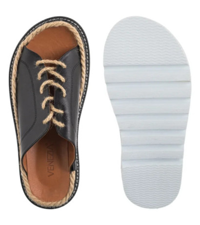 Venezia Czarne L102LEBLOBK034 (VE844-a) Women's Shoes/Flip Flops