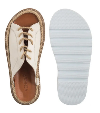 Venezia Beżowe L102LEBEOBK034 (VE844-b) Sieviešu apavi/Flip Flops