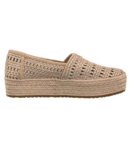 Toms Valencia Champagne Metallic Basket Weave 10021921 (TS52-a) kurpes