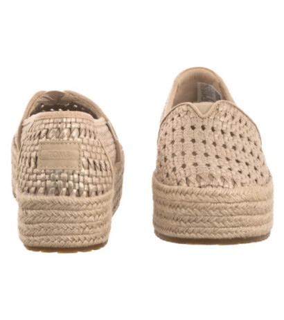 Toms Valencia Champagne Metallic Basket Weave 10021921 (TS52-a) kingad