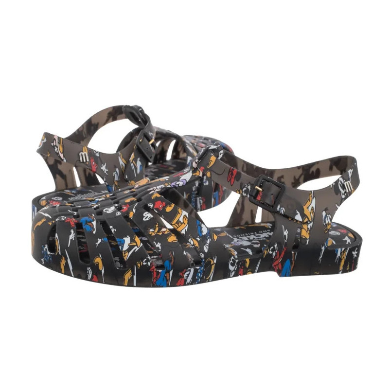 Melissa Possession Print+Mic 33443/54089 Black/Multicolor (ML363-a) sandales