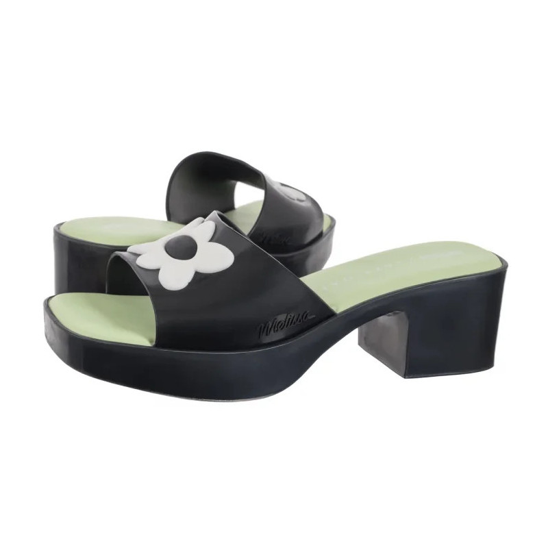 Melissa Shape+Lazy Oaf AD 33566/AA391 Smoke/Black/Green (ML364-a) bateliai