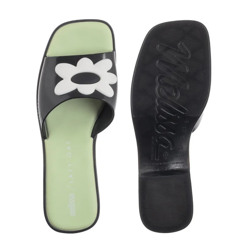 Melissa Shape+Lazy Oaf AD 33566/AA391 Smoke/Black/Green (ML364-a) bateliai