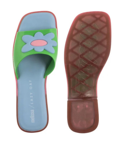 Melissa Shape+Lazy Oaf AD 33566/AA387 Pink/Green/Blue (ML364-b) kurpes