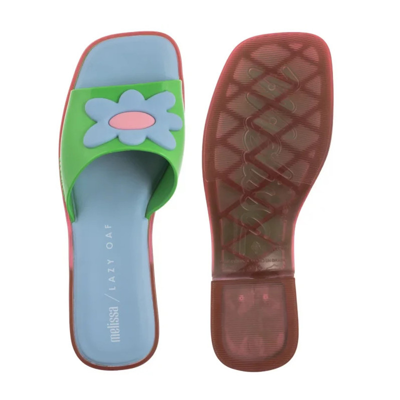 Melissa Shape+Lazy Oaf AD 33566/AA387 Pink/Green/Blue (ML364-b) shoes