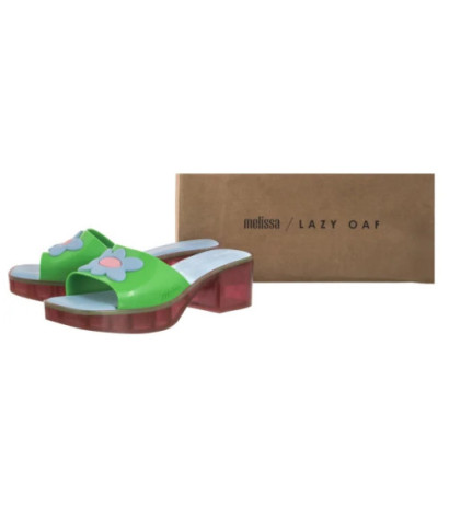 Melissa Shape+Lazy Oaf AD 33566/AA387 Pink/Green/Blue (ML364-b) kingad