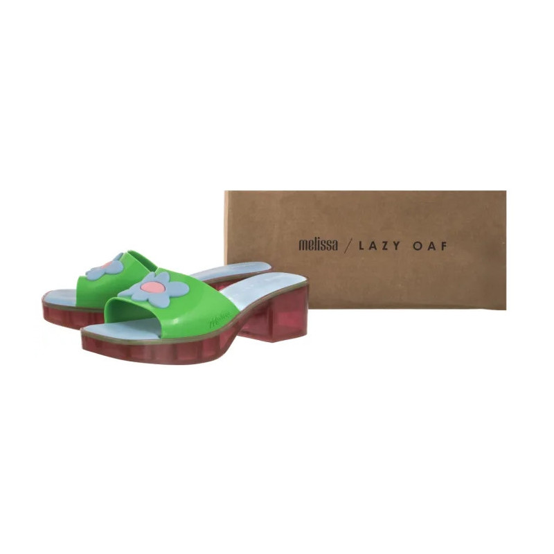 Melissa Shape+Lazy Oaf AD 33566/AA387 Pink/Green/Blue (ML364-b) kingad