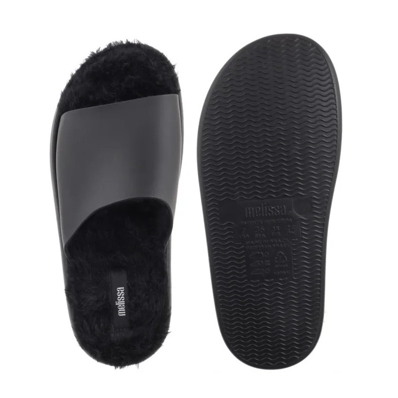 Melissa Fluffy Slide AD 33309/50522 Black (ML370-a) Naiste kingad/klappide klapid