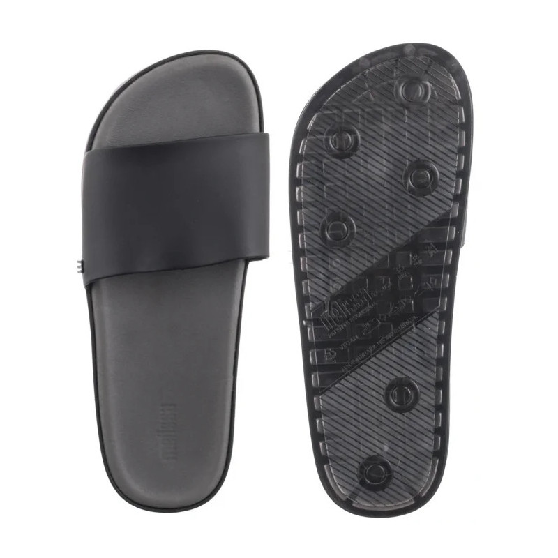 Melissa Beach Slide Next Gen A 32947/53884 Matte Black/Smoke (ML373-a) Women's Shoes/Flip Flops