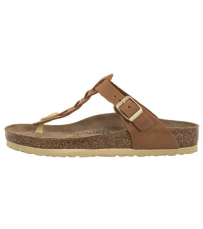 Birkenstock Gizeh Braided Cognac 1021355 (BK310-a) šlepetės