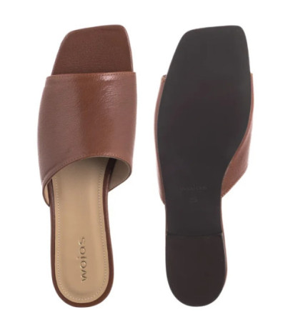 Wojas Brązowe 74150-53 (WO292-a) Sieviešu apavi/Flip Flops