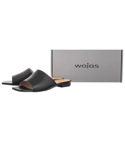 Wojas Czarne 74150-51 (WO292-b) Sieviešu apavi/Flip Flops