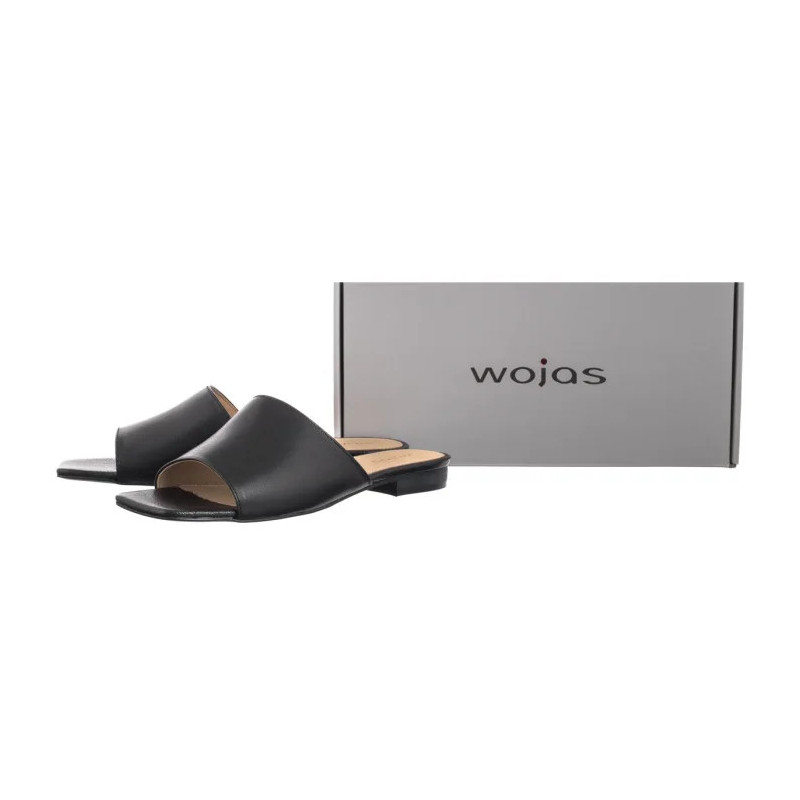 Wojas Czarne 74150-51 (WO292-b) Sieviešu apavi/Flip Flops