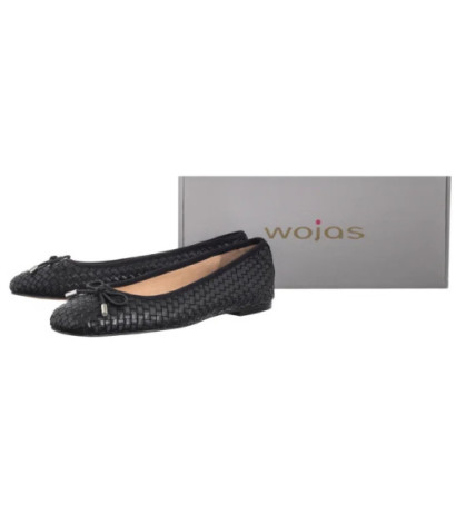 Wojas Czarne 44045-51 (WO295-a) ballerinas