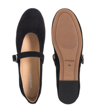 Wojas Czarne 44058-61 (WO293-b) ballerinas
