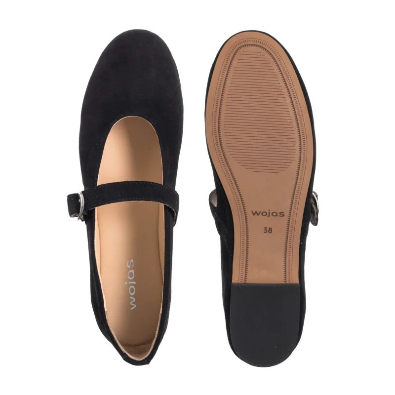 Wojas Czarne 44058-61 (WO293-b) ballerinas