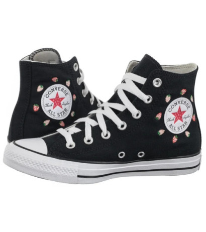 Converse CTAS Hi Black/Soft Red/Green A14932C (CO769-a) bateliai